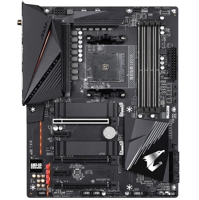 Gigabyte b550 aorus pro ac какие процессоры поддерживает